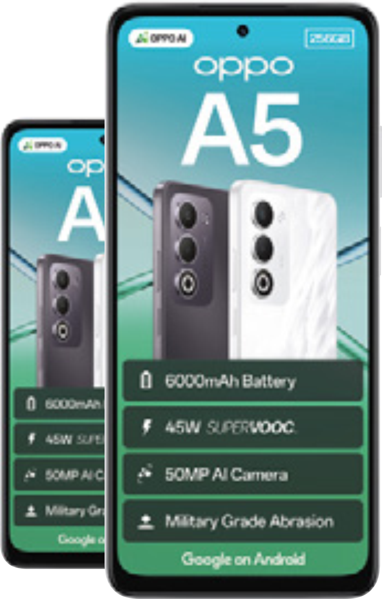 2x Oppo A5